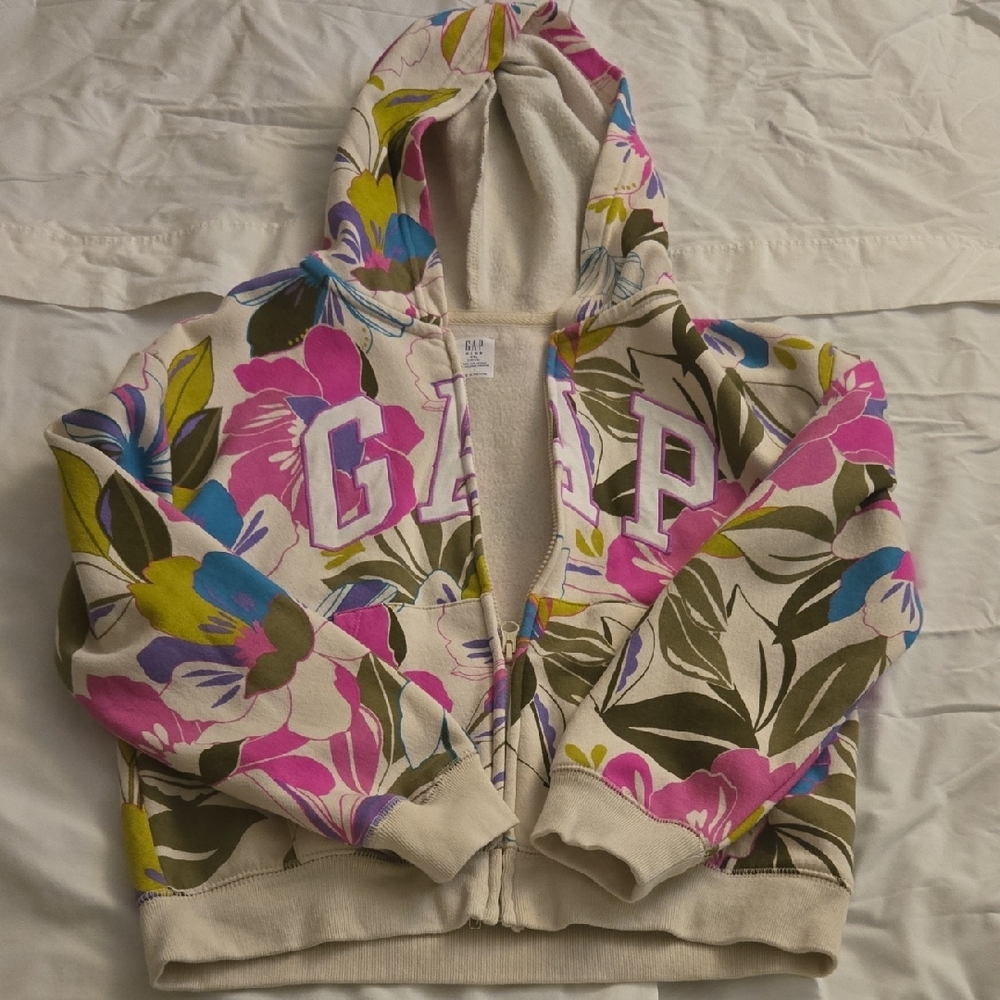 GAP Multicolor Floral Hoodie